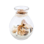 SALE Sand And Shell Filled Bottle