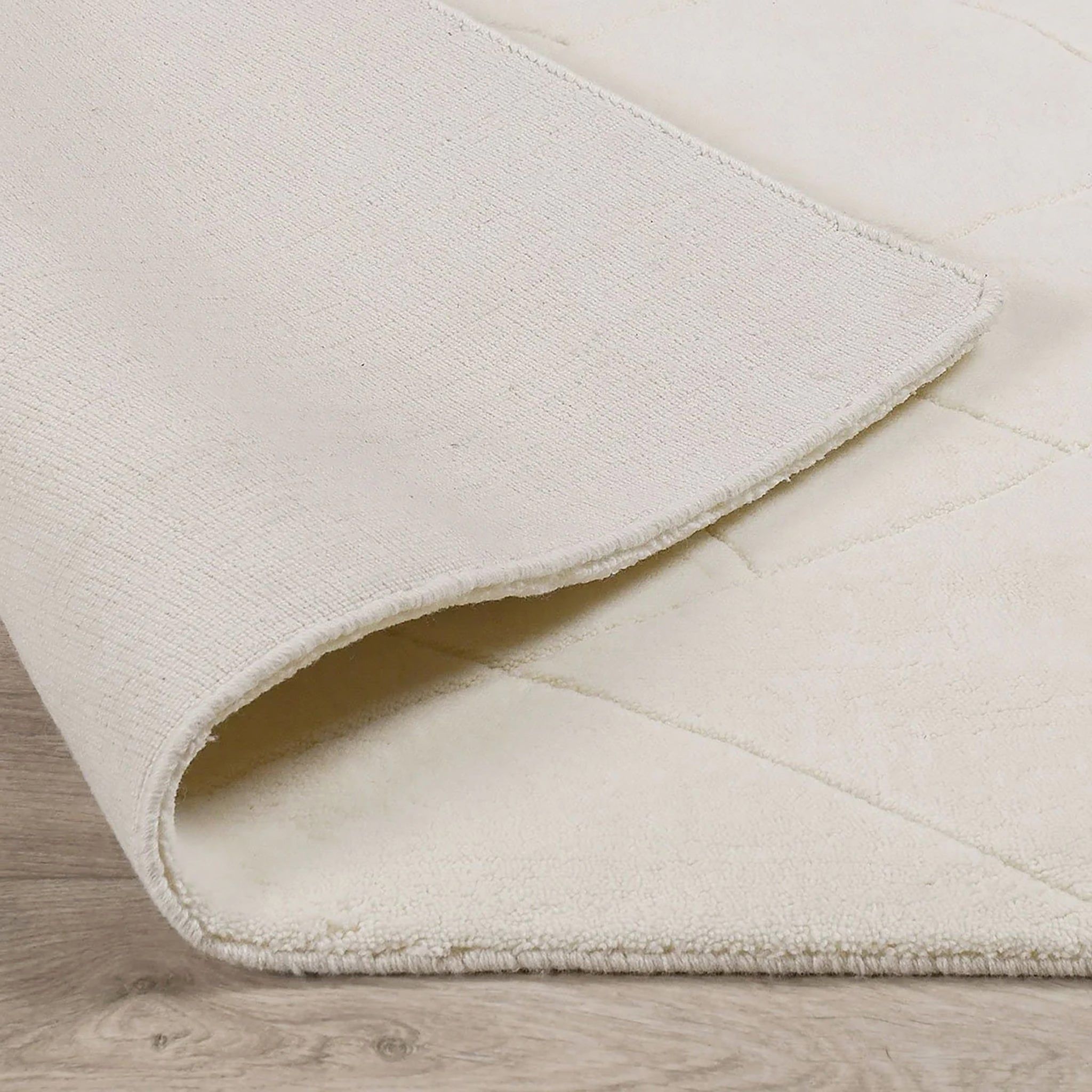 Renewed - 2' x 3' Lucerne Wool Area Rug - Ivory