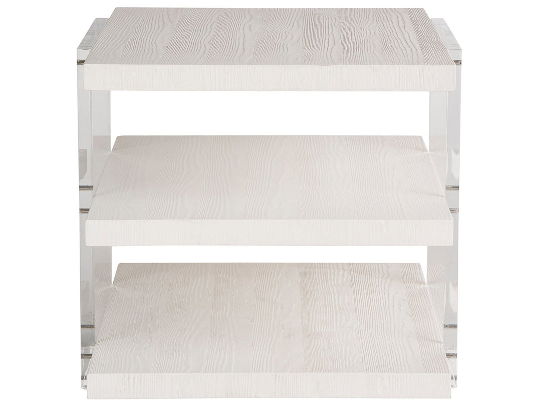 Weekender Coastal Living Home / St Kitts - End Table - Pearl Silver