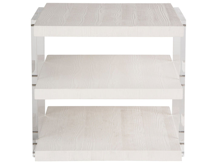 Weekender Coastal Living Home / St Kitts - End Table - Pearl Silver