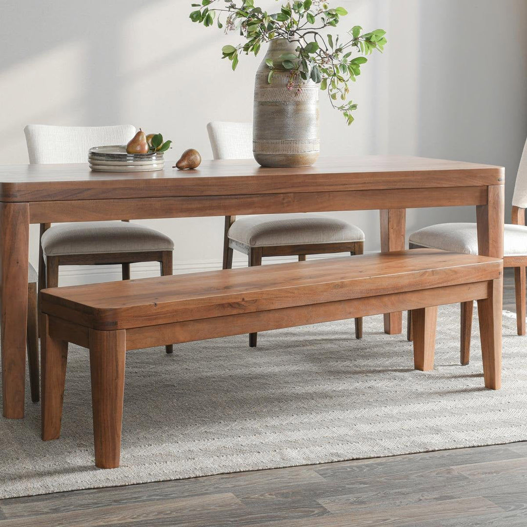 Arno - Acacia Wood Bench - Natural