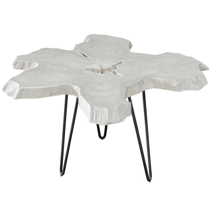 Trillium - Bleached Teak Coffee Table