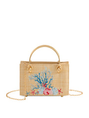 LEILA MINI BAG,NATURAL