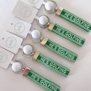 HE'S GOLFING Keychain *ADC Exclusive Band*