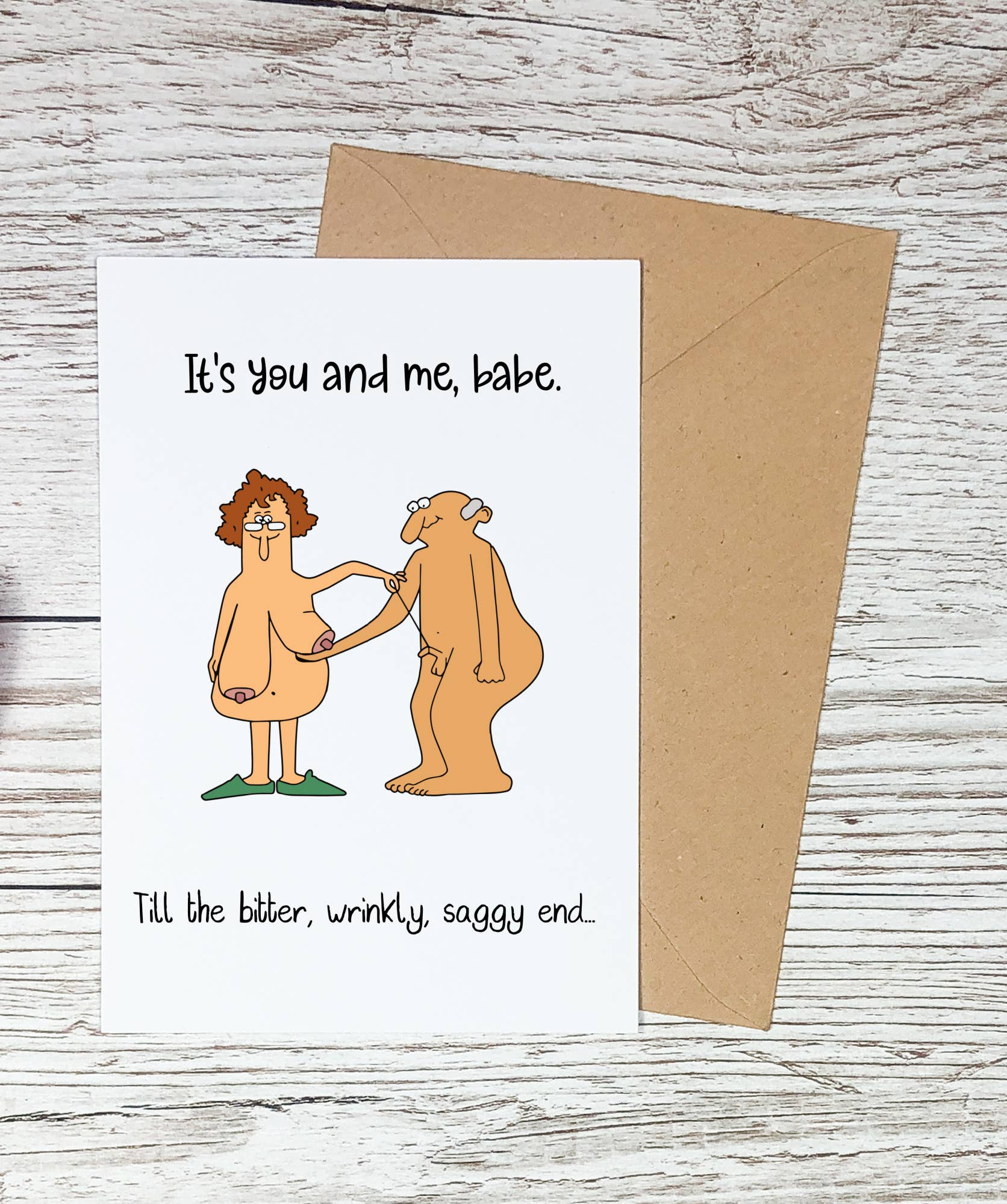 Funny Anniversary Card, Love Card, Couple Card