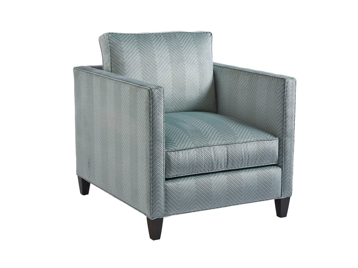 Barclay Butera Upholstery - Malcolm Chair - Dark Gray