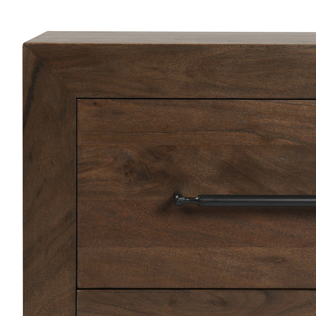 Jaxon - 2 Drawer Nightstand - Cocoa Brown