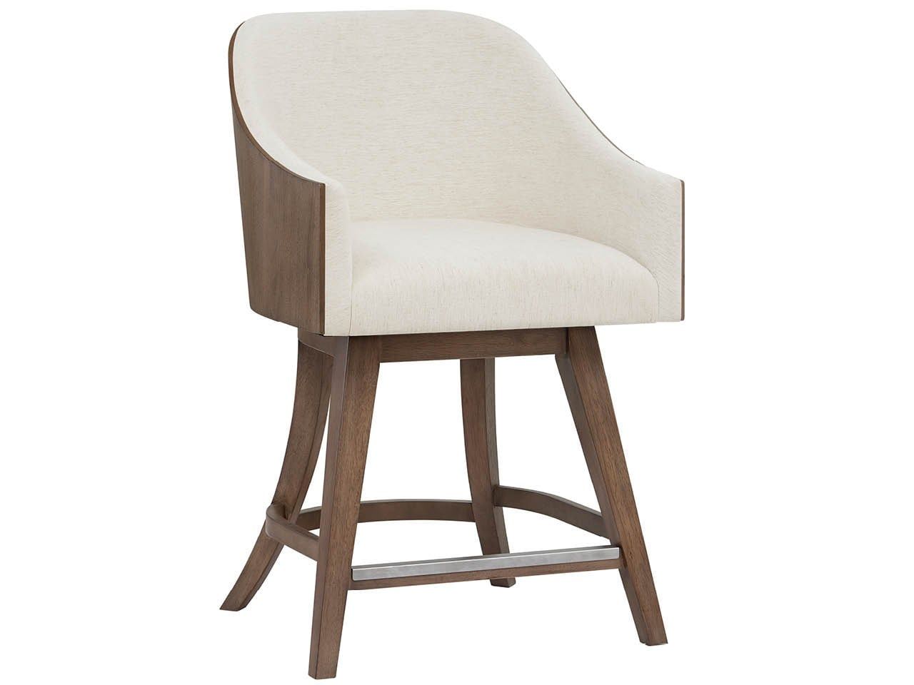Modern - Swivel Counter Chair - Haze / Levi Oyster