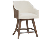 Modern - Swivel Counter Chair - Haze / Levi Oyster