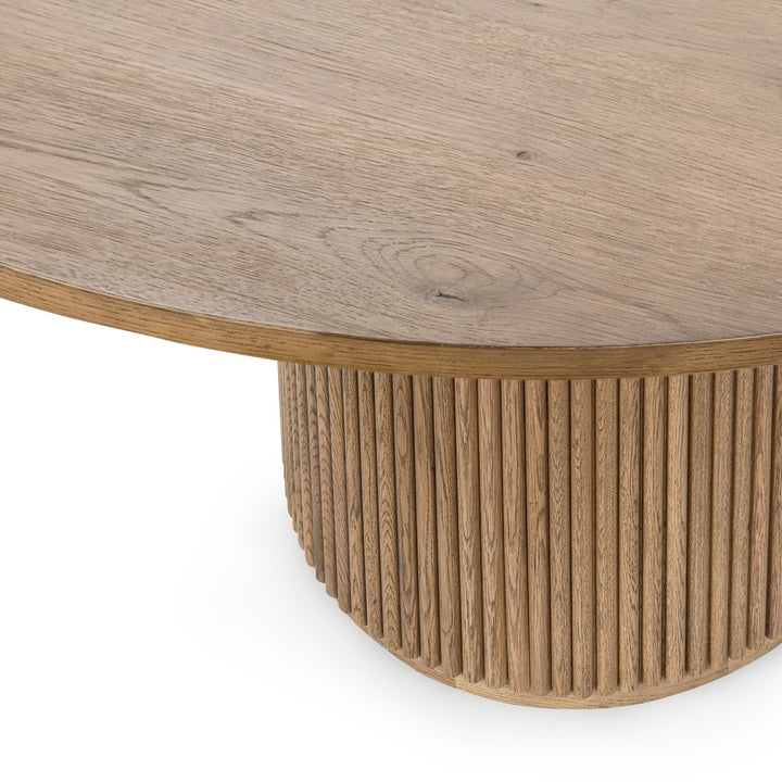 Vander - Round Dining Table - Tawny Brown