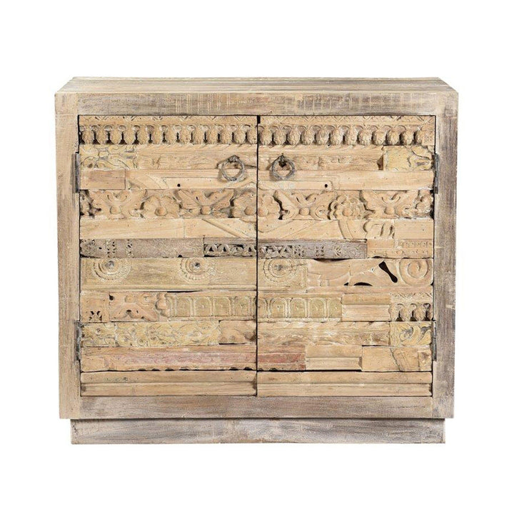 Alta - 2 Door Carved Panel Sideboard - Antique White