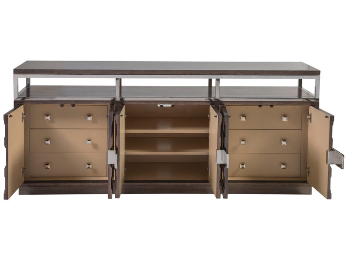 Signature Designs - Viscount Media Console - Dark Gray