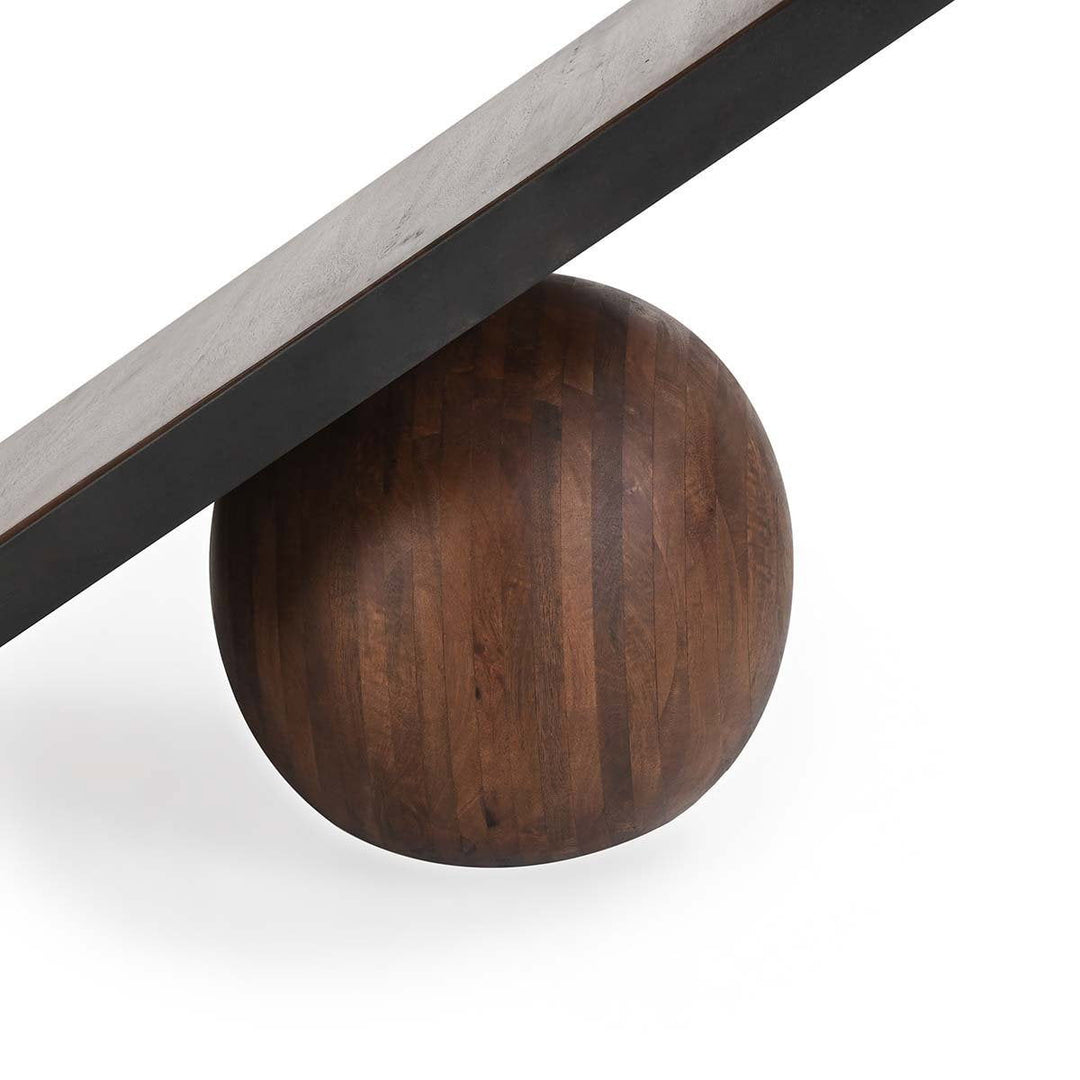 Campbell - End Table - Dark Brown