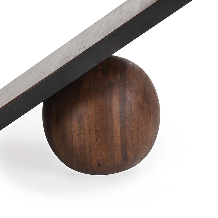 Campbell - End Table - Dark Brown