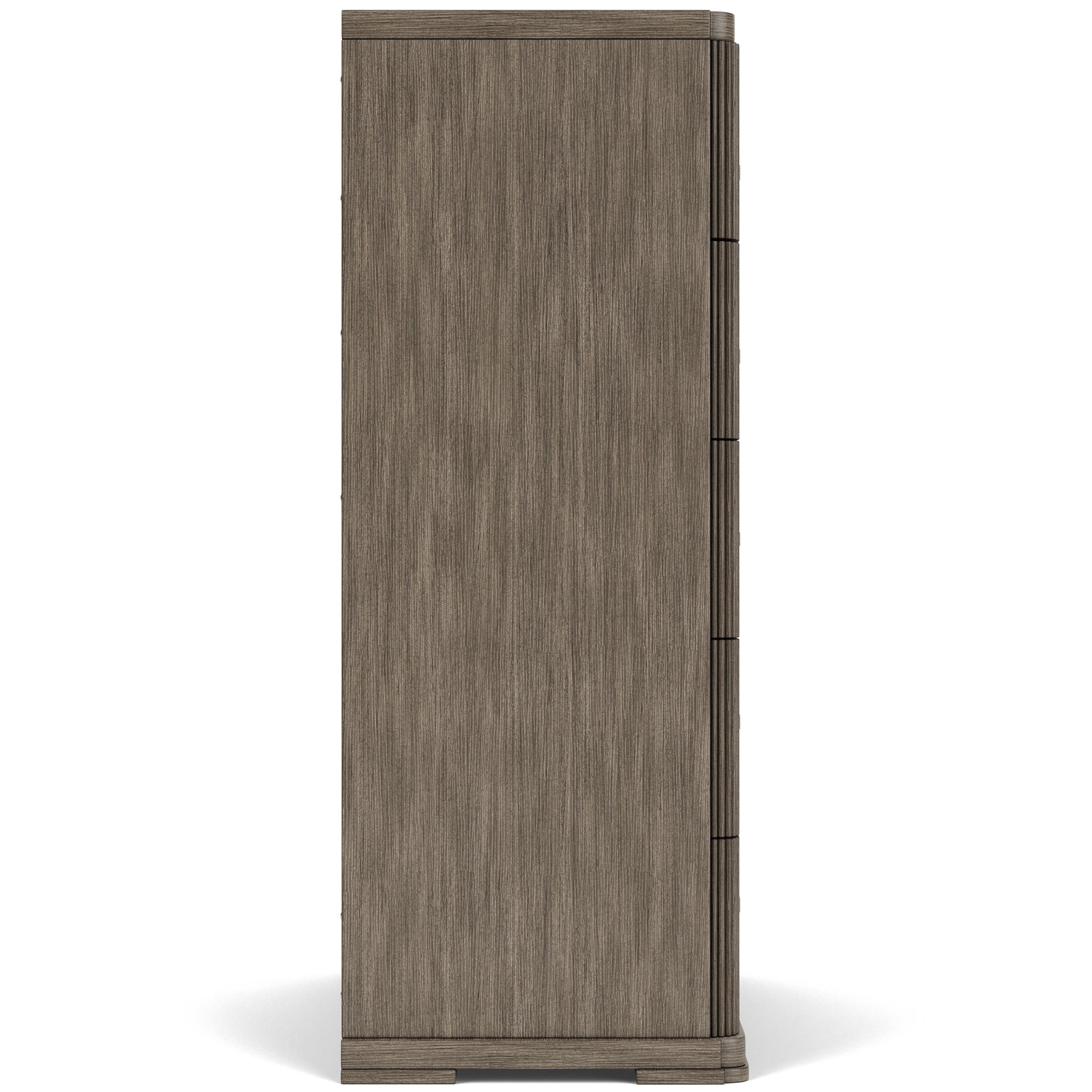Sariel - 5 Drawer Chest - Dark Brown