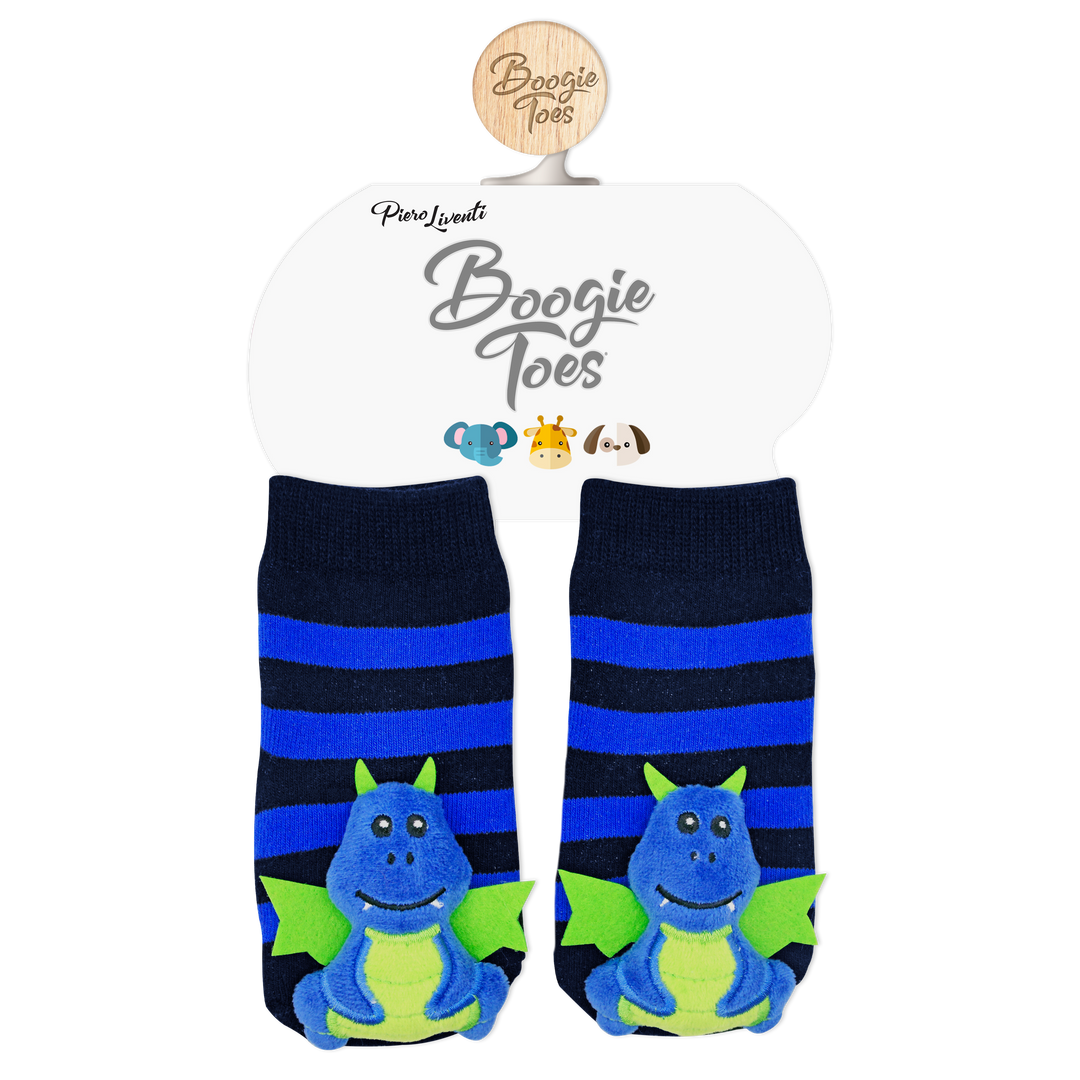 Blue Dragon Halloween - Boogie Toes Rattle Socks: 0 - 1 Y