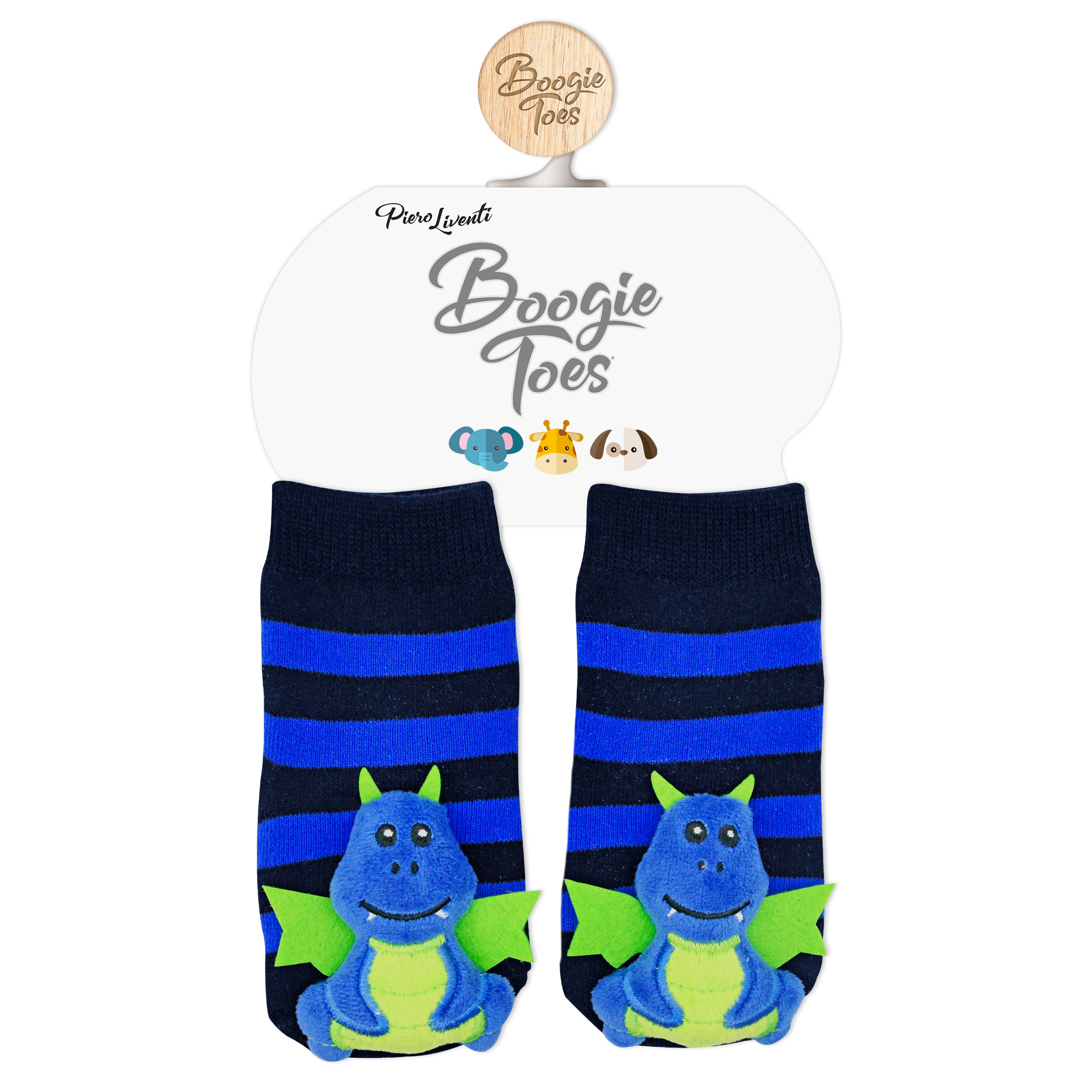 Blue Dragon Halloween - Boogie Toes Rattle Socks: 0 - 1 Y