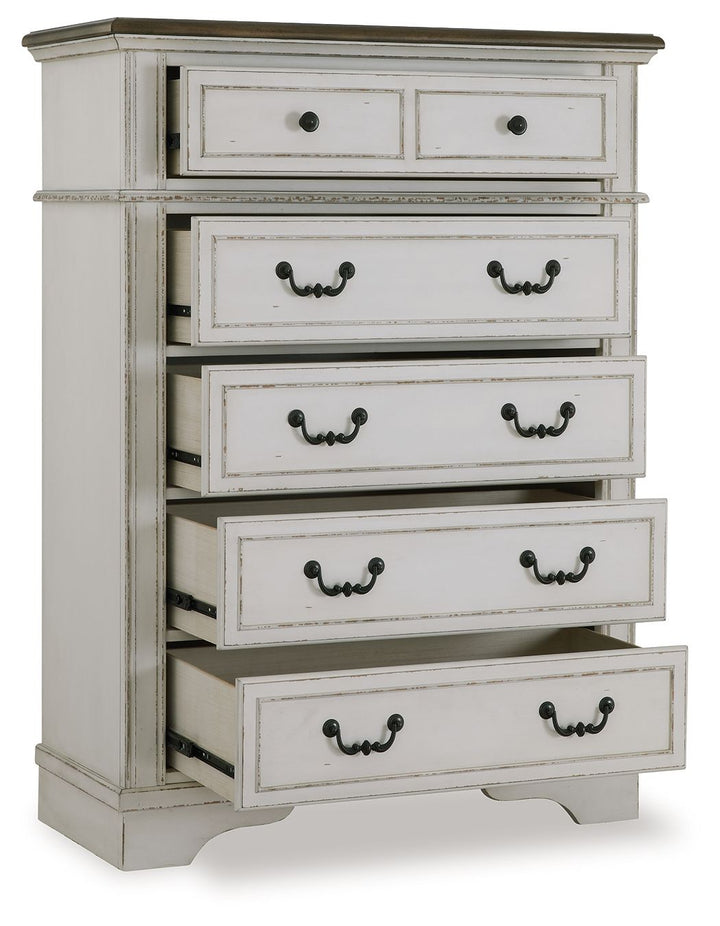 Blendon - Two-tone - Five Drawer Chest