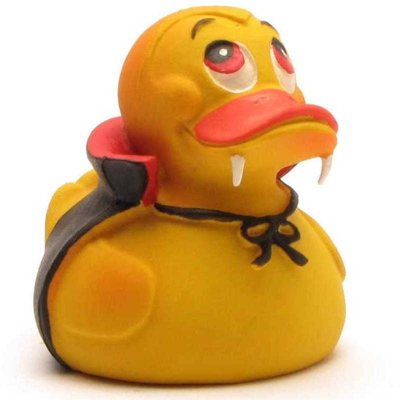 Vampire Duck Rubber Duck