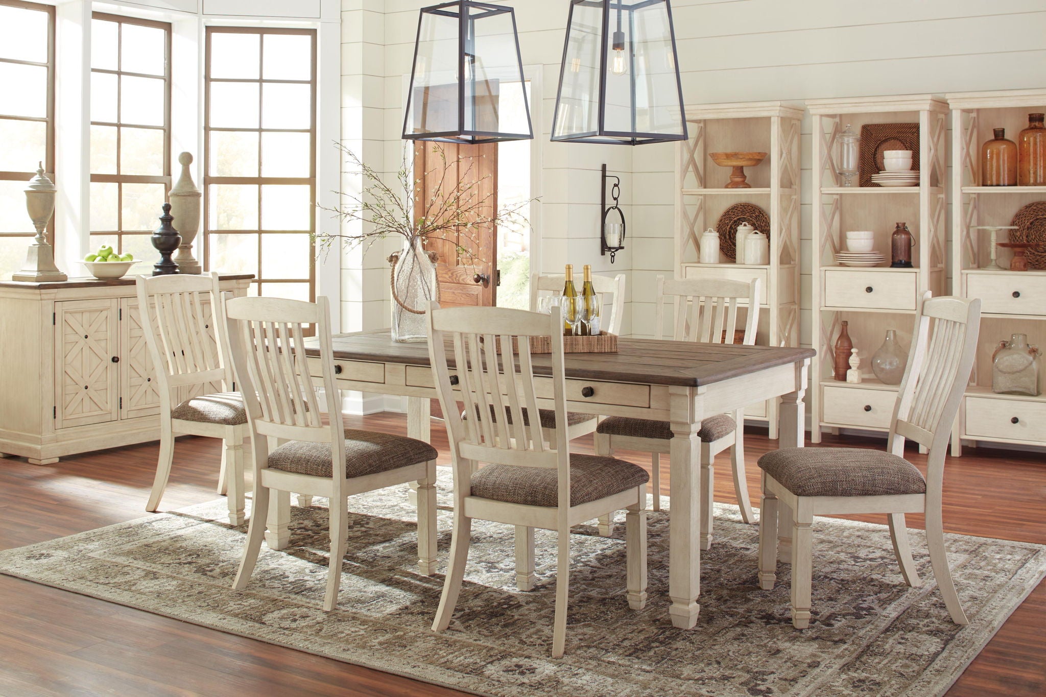 Bolanburg - Rectangular Dining Room Table - Beige