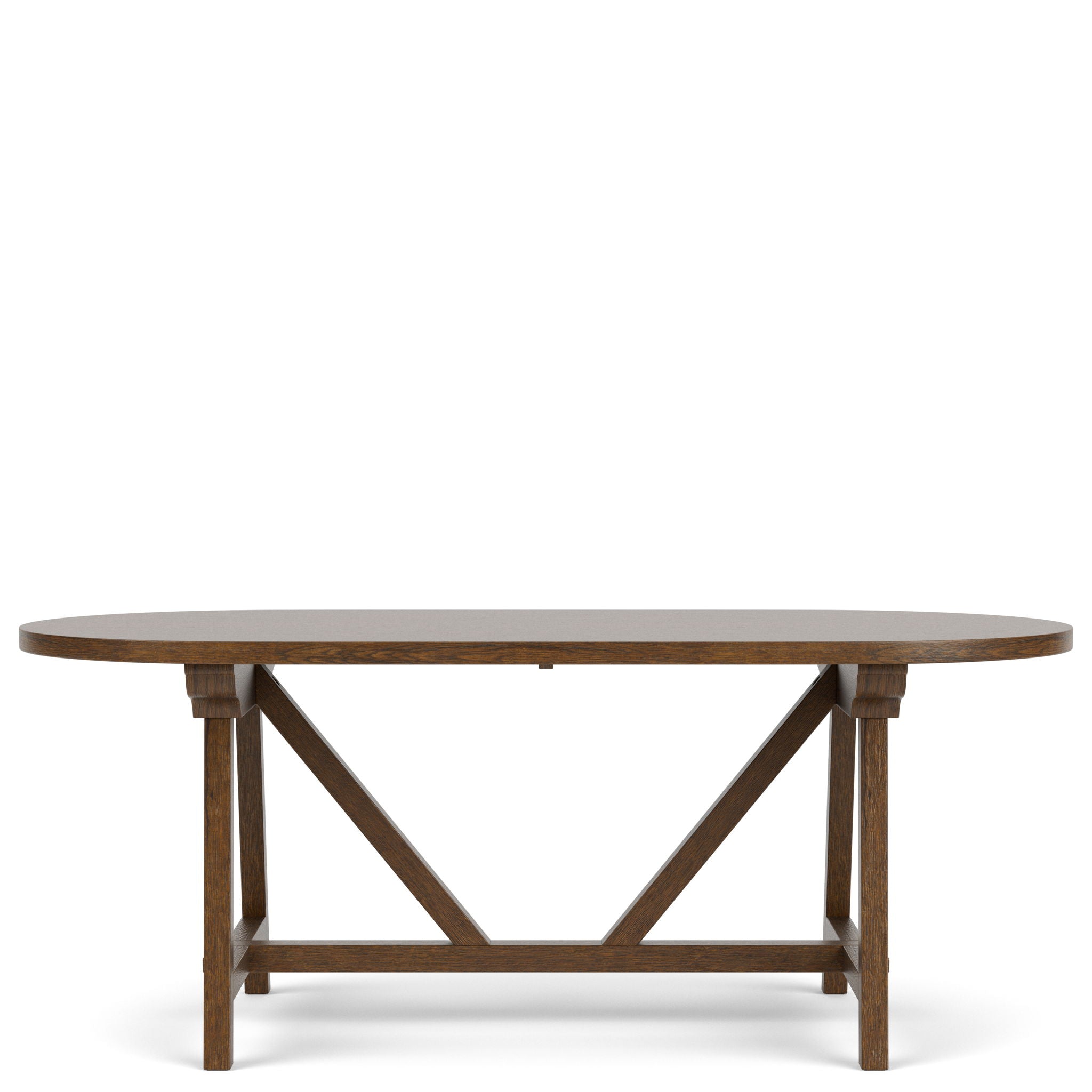 Calhoun - Oval Dining Table - Whiskey Oak