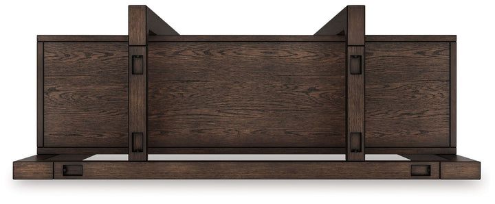 Breckington - Dark Brown - Bookcase