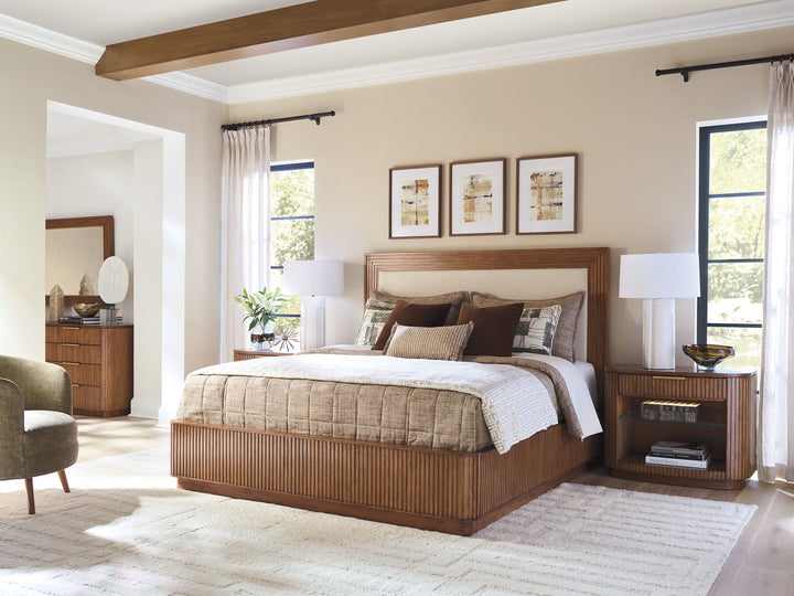 La Costa - Tustin Open Nightstand - Dark Brown