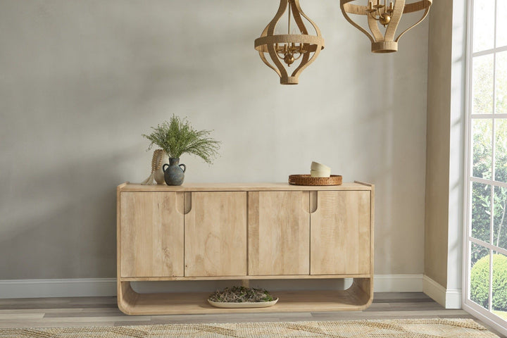Laguna - 4 Door Buffet - Natural