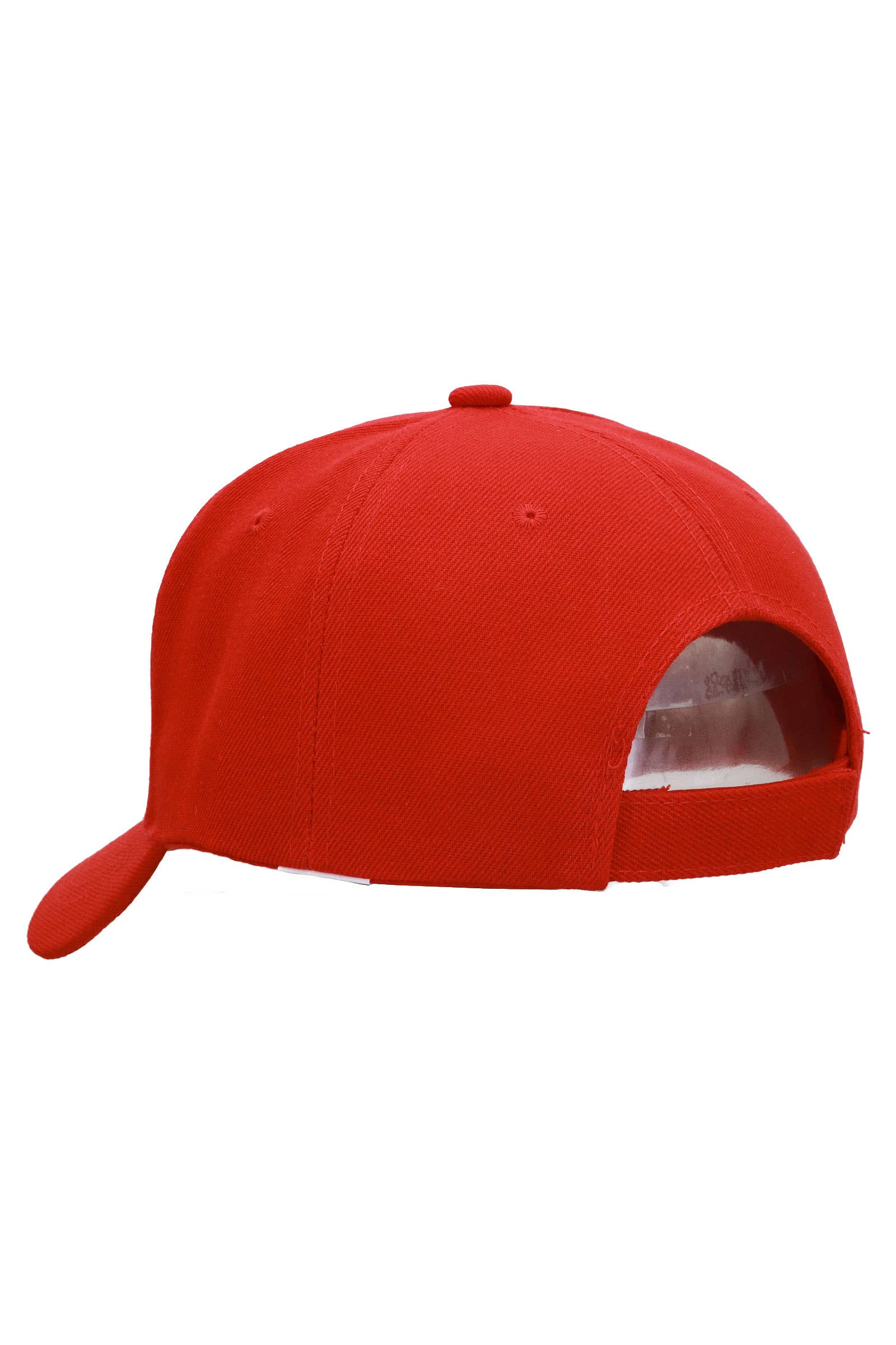 Blank Twill Acrylic Velcro Back Baseball Cap