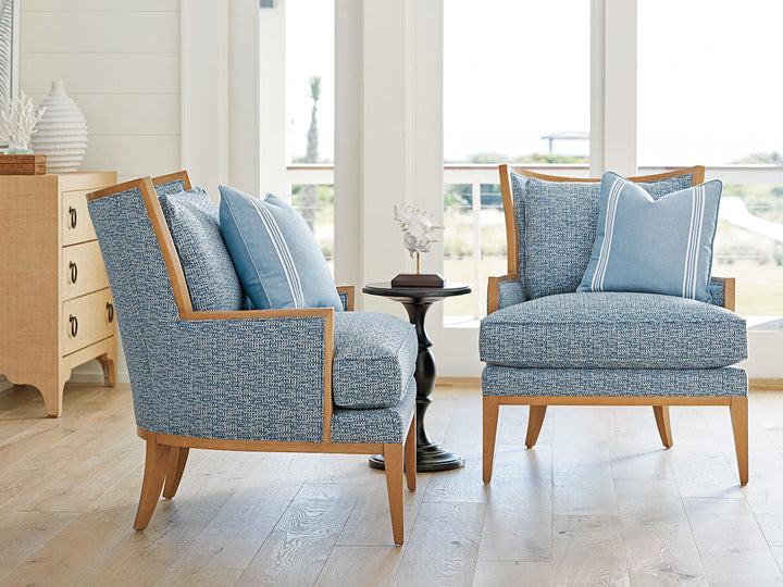 Barclay Butera Upholstery - Atwood Chair - Dark Gray