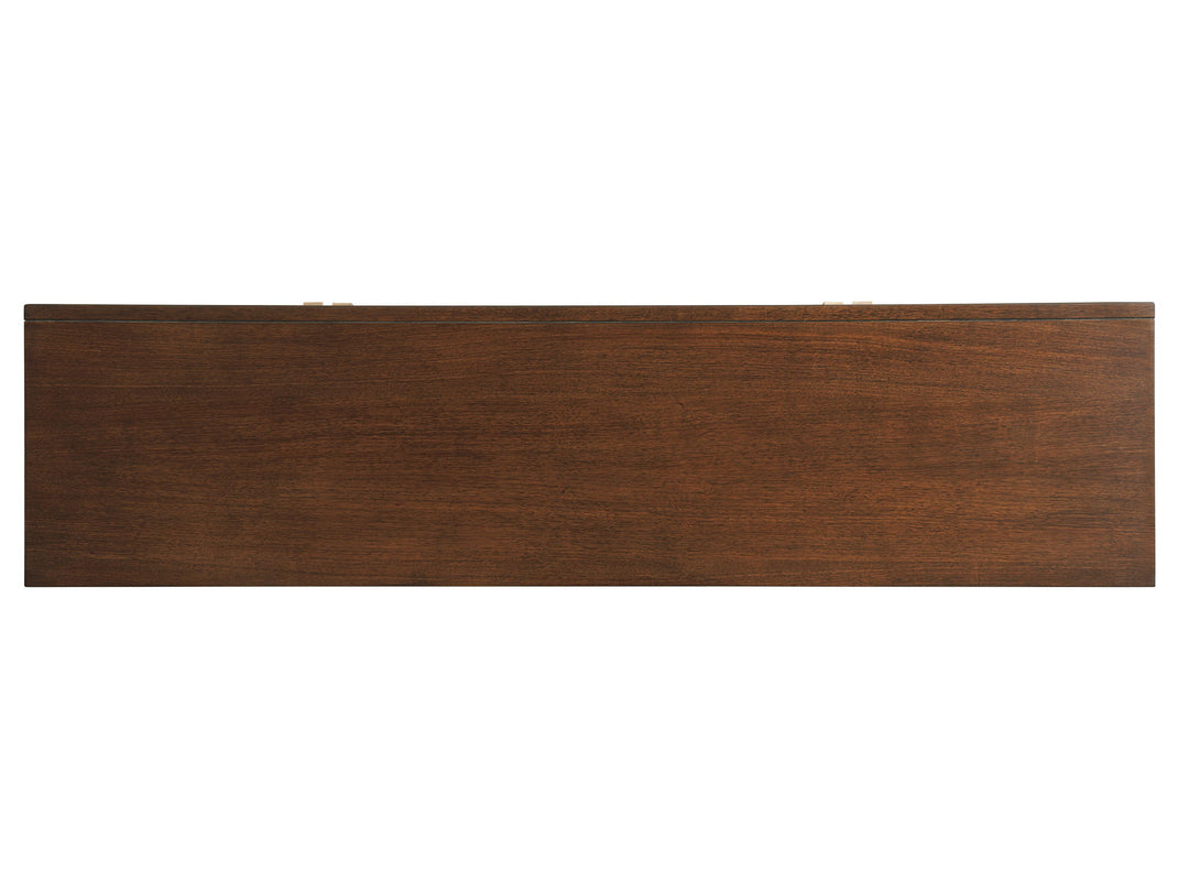 Rendezvous - Brentford Media Console - Dark Brown