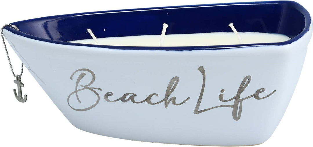 Beach - Triple Wick 10 oz 100% Soy Wax Candle Scent: Fresh L