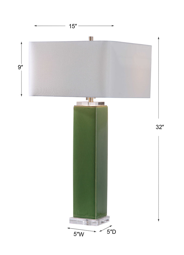 Aneeza - Table Lamp - Tropical Green