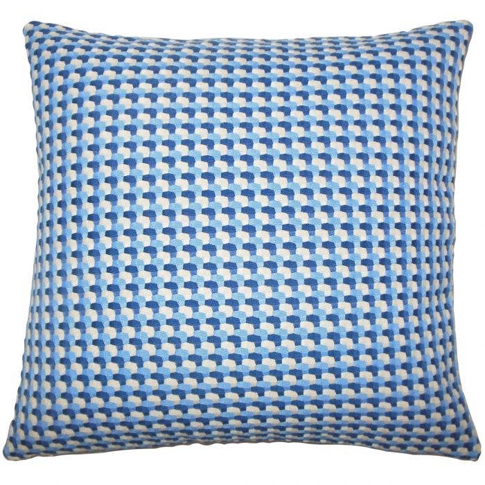 Rowland Throw Pillow: Bluebell / 20" x 20"