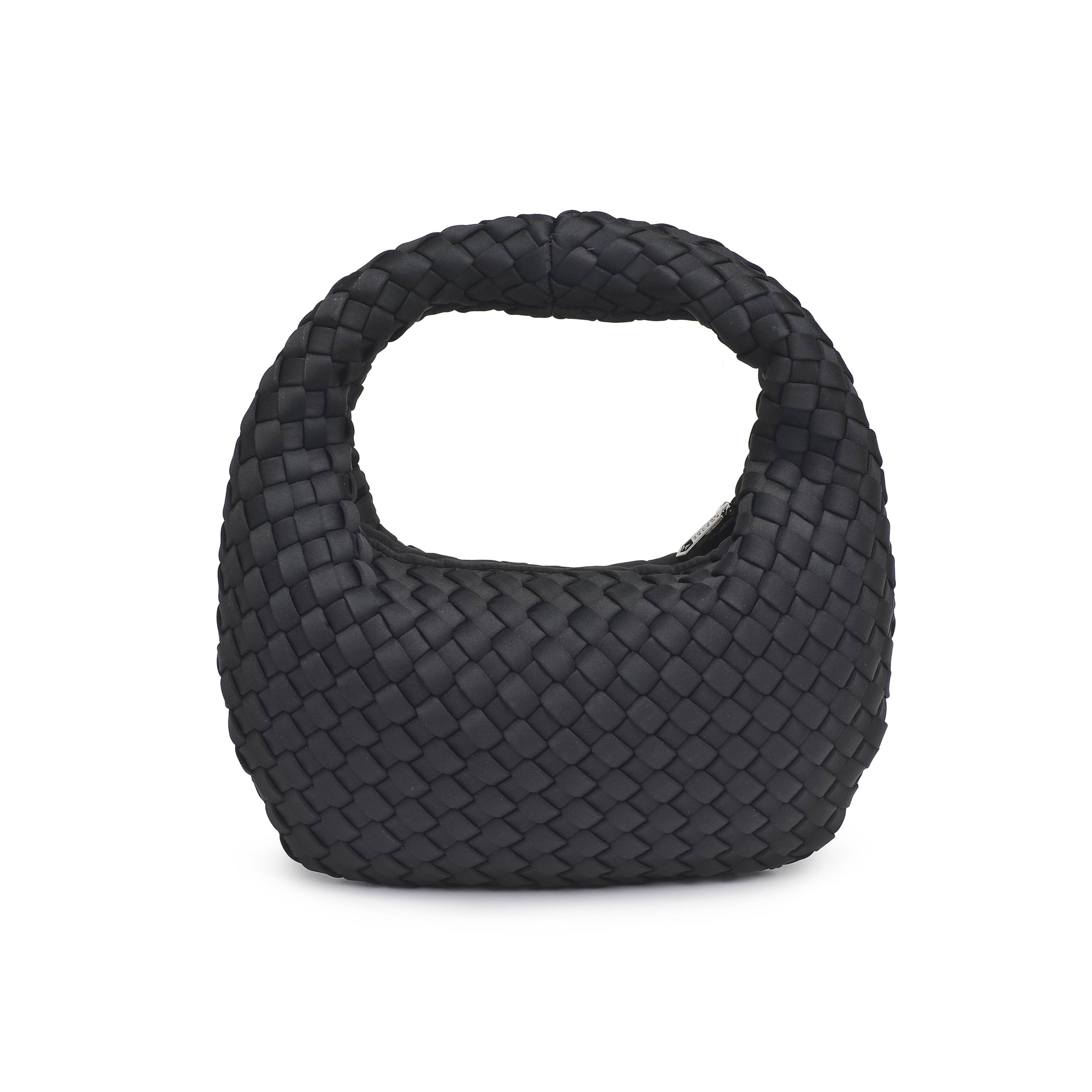 Dare to Dream - Small Woven Neoprene Clutch: Dark Denim