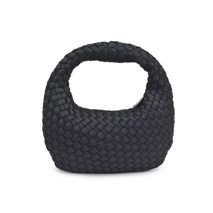 Dare to Dream - Small Woven Neoprene Clutch: Dark Denim