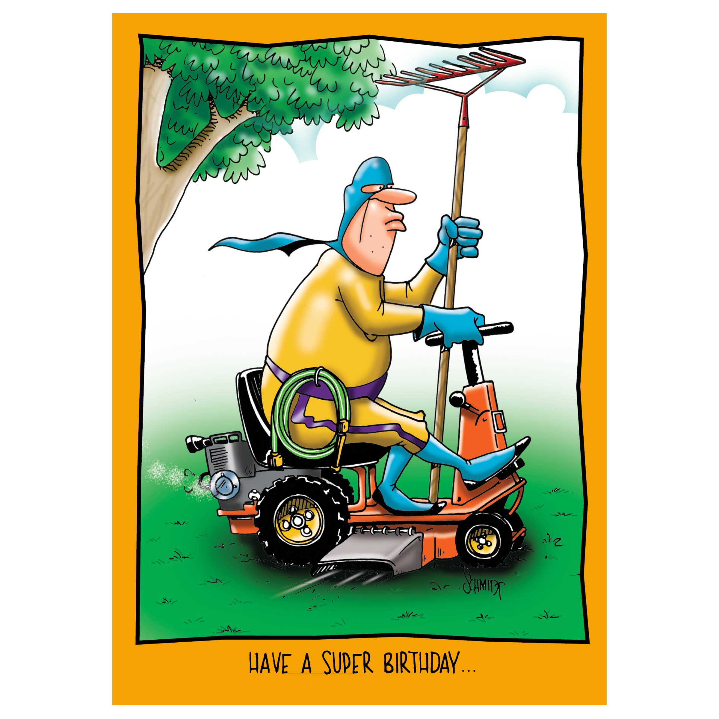 Super Hero | Funny Birthday Card