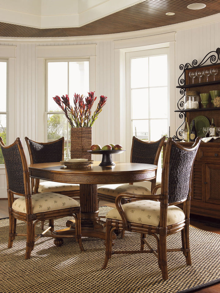 Island Estate - Cayman Kitchen Table - Dark Brown