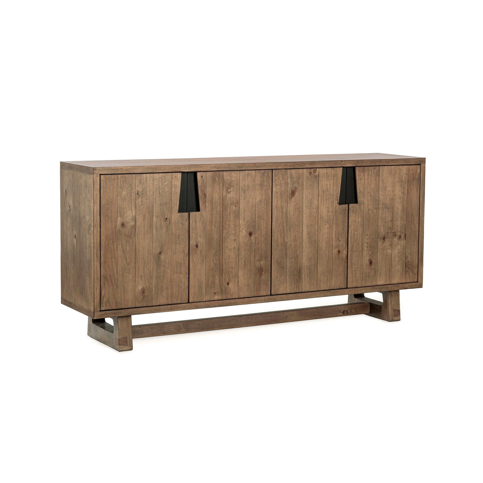 Lyra - 4 Door Buffet - Smoke Brown