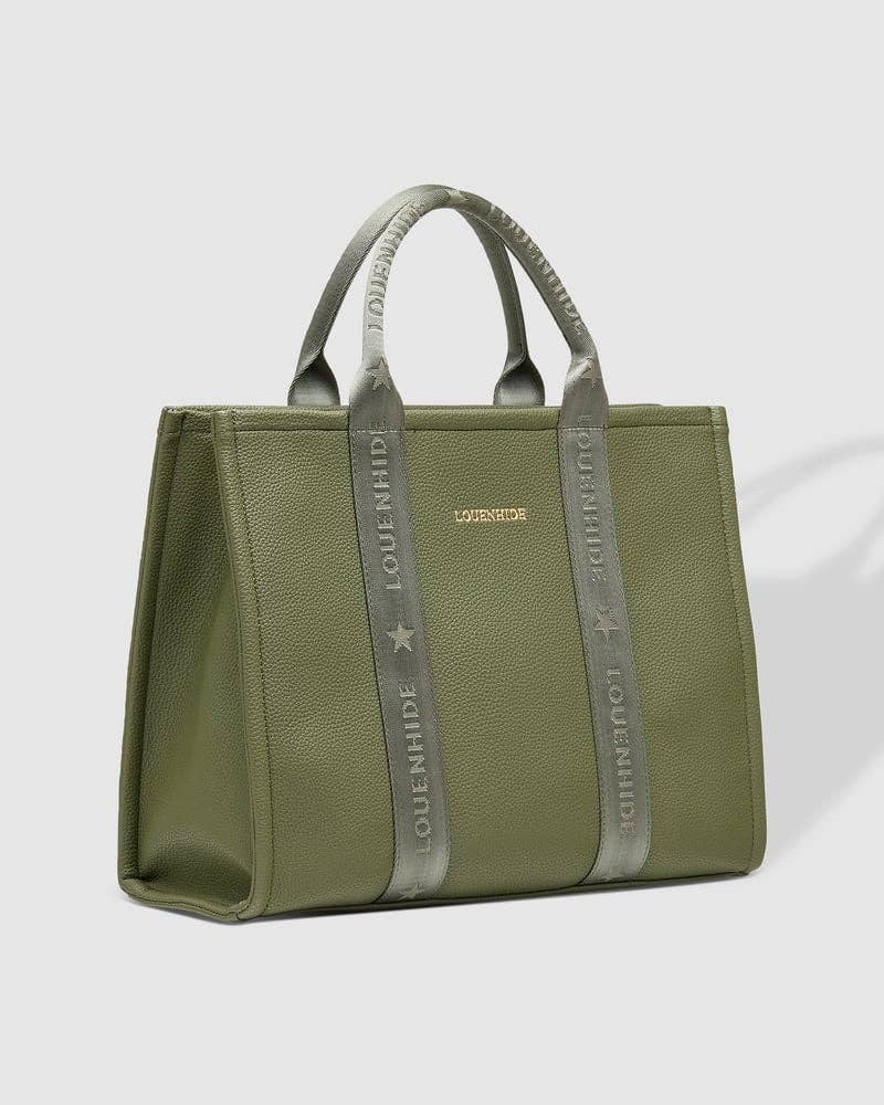 Manhattan Logo Tote Bag - Khaki