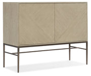 Cascade - Credenza With Metal Legs - Light Brown