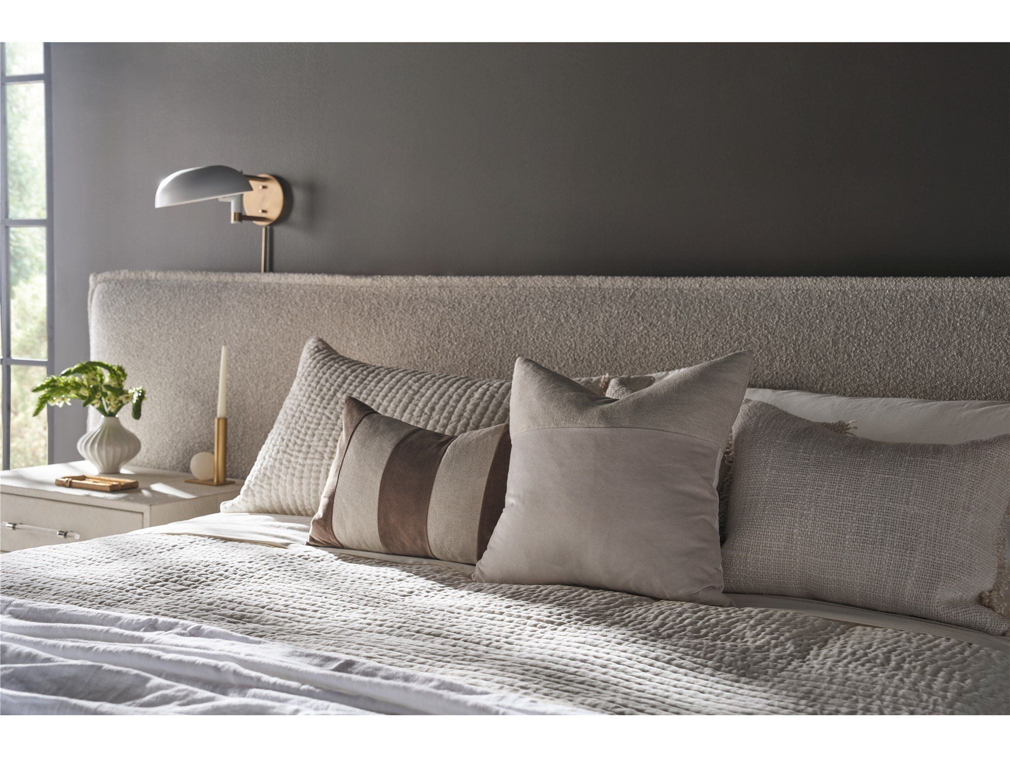 Modern - Lux King Wall Bed - Gray