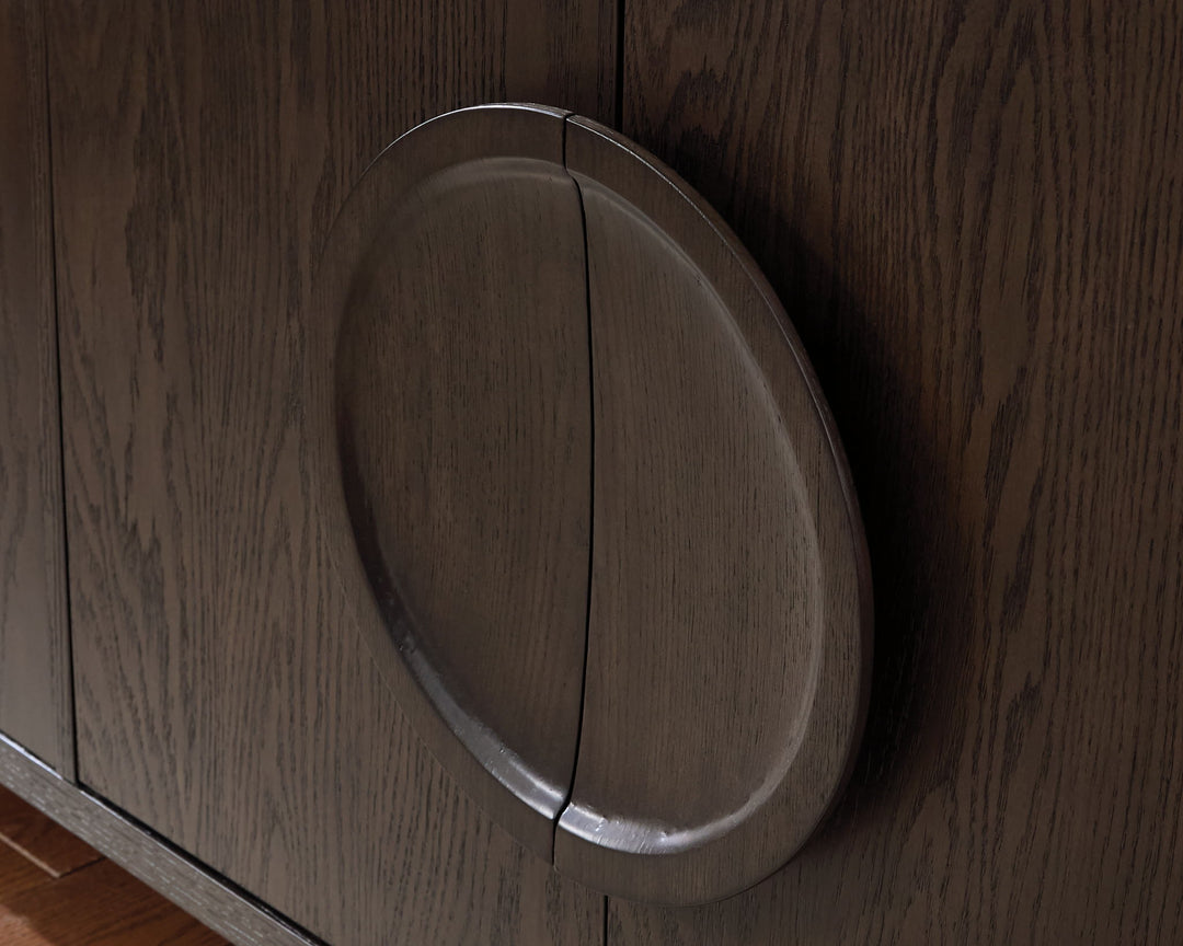 Veeda - Dark Brown - Accent Cabinet
