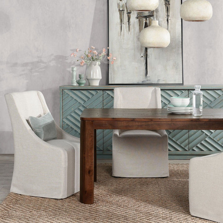 Nemi - Reclaimed Wood Dining Table - Reclaimed Brown