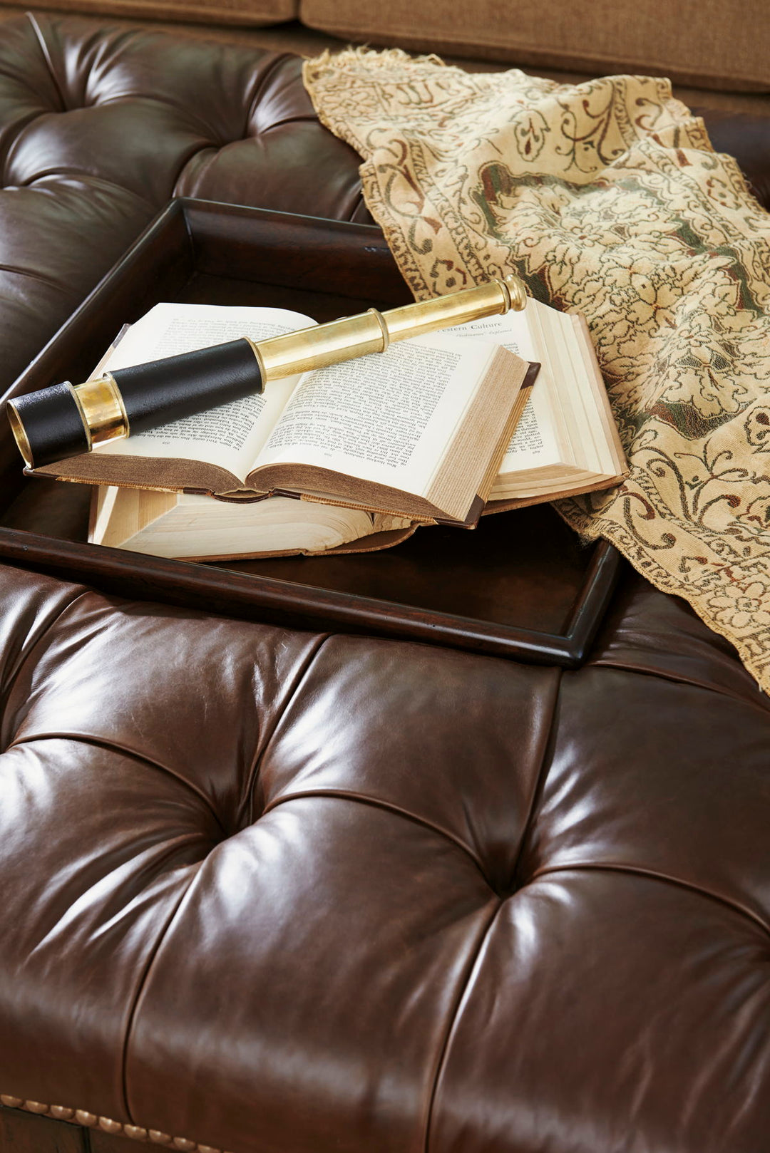 Tommy Bahama Upholstery - Heather Cocktail Ottoman