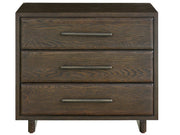 Modern - Three Drawer Nightstand
