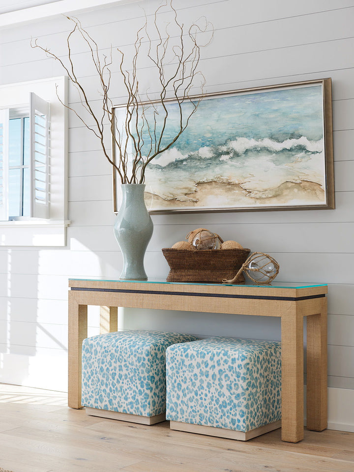 Newport - Harbor Raffia Table