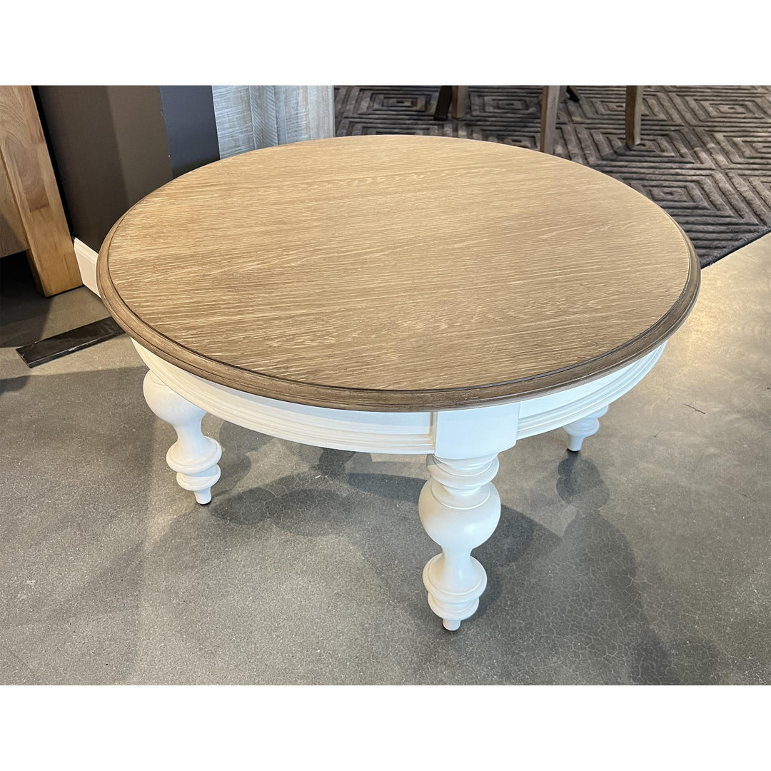 Jameson - Round Coffee Table - White