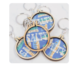 SALTY SARDINE KEYCHAIN