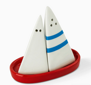 SAILBOATS SALT AND PEPPER SHAKER SET